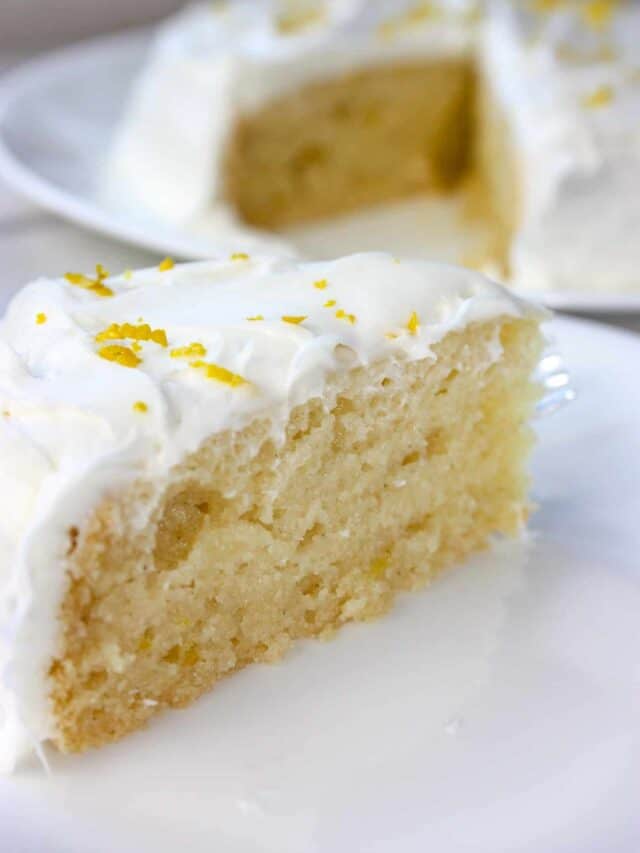 Instant Pot Lemon Cake – Gluten Free