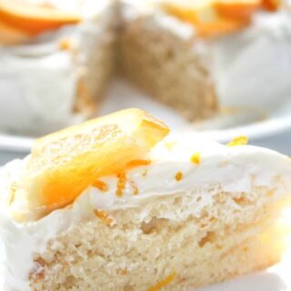 Spring and summer bring on cravings for all things citrus!  This Instant Pot Orange Cake is an easy pressure cooker recipe that complement any warm weather meal. This gluten free cake is moist and delicious!