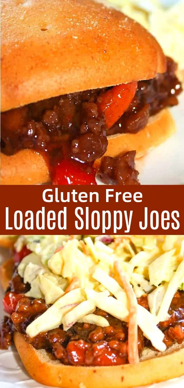 Sloppy Joes are a family favourite.  This time I mixed it up a bit by adding in some extras.  This skillet recipe is loaded with ground beef, vegetables and flavour.  Served on a toasted gluten free bun this well known dinner choice really hit the spot!