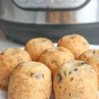 Instant Pot Peanut Butter Banana Bites are an easy pressure cooker snack.  These gluten free 