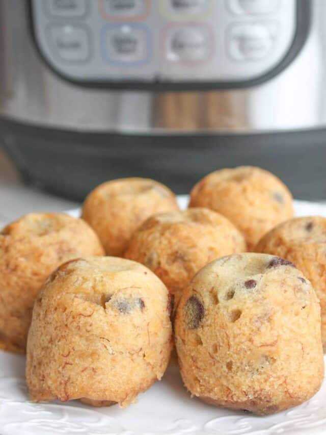 Instant Pot Peanut Butter Banana  Bites Recipe – Gluten Free