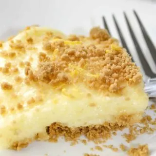 Lemon Fluff Square is a very light and refreshing citrus dessert that is a tasty way to complete your meal.  This gluten free summer dessert loaded with citrus flavour will quickly become a staple in your home!