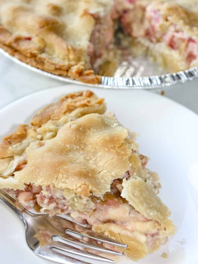 How to Make Gluten Free Rhubarb Pie