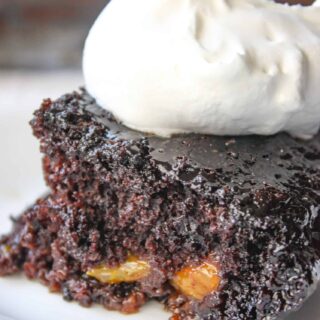 Chocolate Mandarin Cake is a subtle blend of citrus and decadence!  This gluten free cake is a great dessert to serve any time of the year.