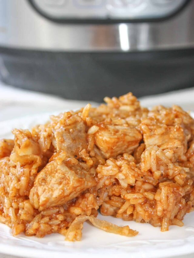 How to Make Instant Pot Cheesy BBQ Ground Beef and Rice