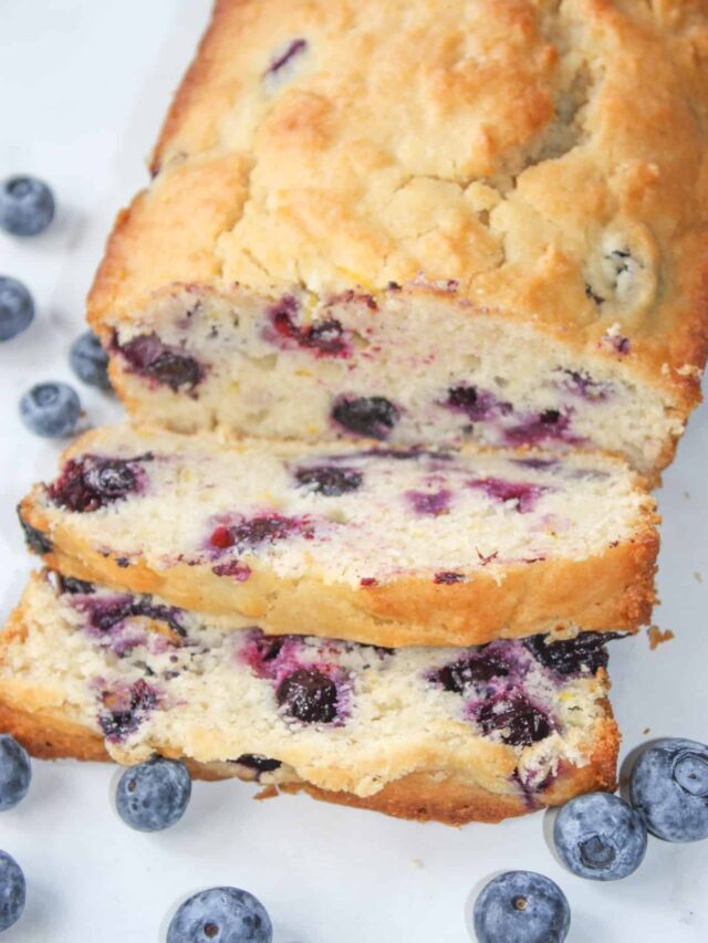 How to Make  Lemon Blueberry Loaf – Gluten Free