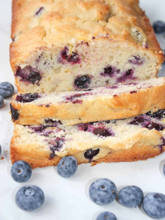 Lemon Blueberry Loaf Recipe – Gluten Free