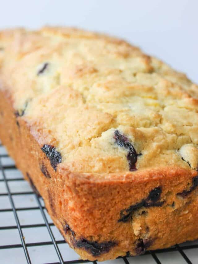 Lemon Blueberry Loaf – Gluten Free