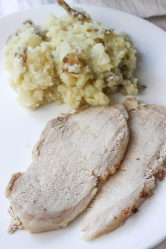 Instant Pot Sirloin Roast with Mashed Potatoes Kiss Gluten Goodbye