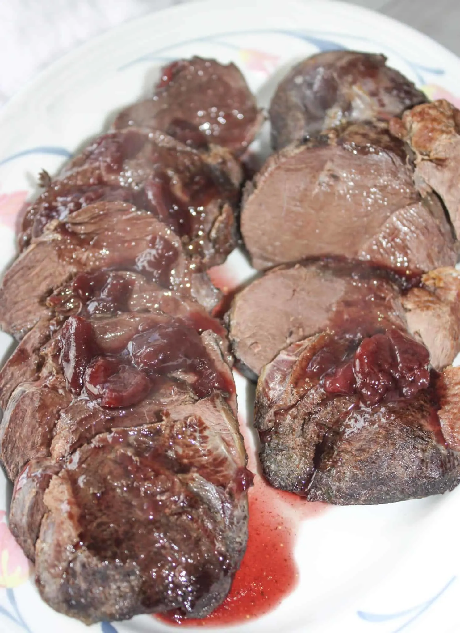 Instant Pot Wild Goose Breasts with Cherry Sauce is a great recipe to keep on hand during the fall hunting season.  It is a family favourite in our house!