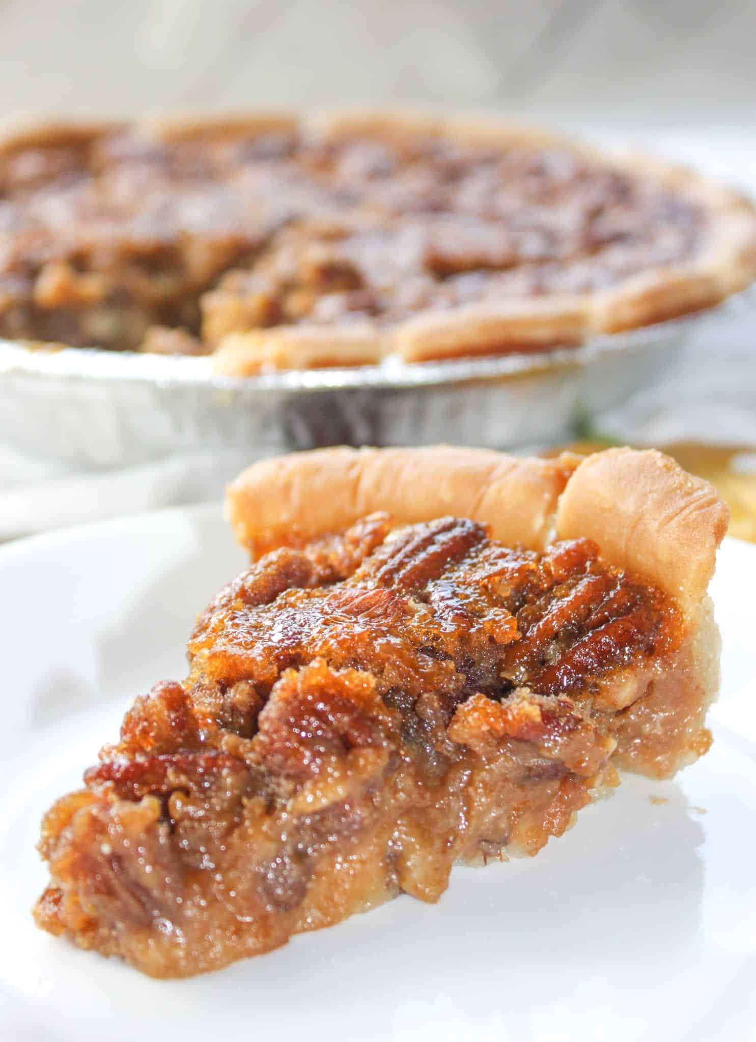 Pumpkin Pecan Pie is a seasonal twist on a traditional pie.  This gluten free dessert will make a wonderful addition to any Thanksgiving menu or treat your family to this flavourful treat any time of the year!