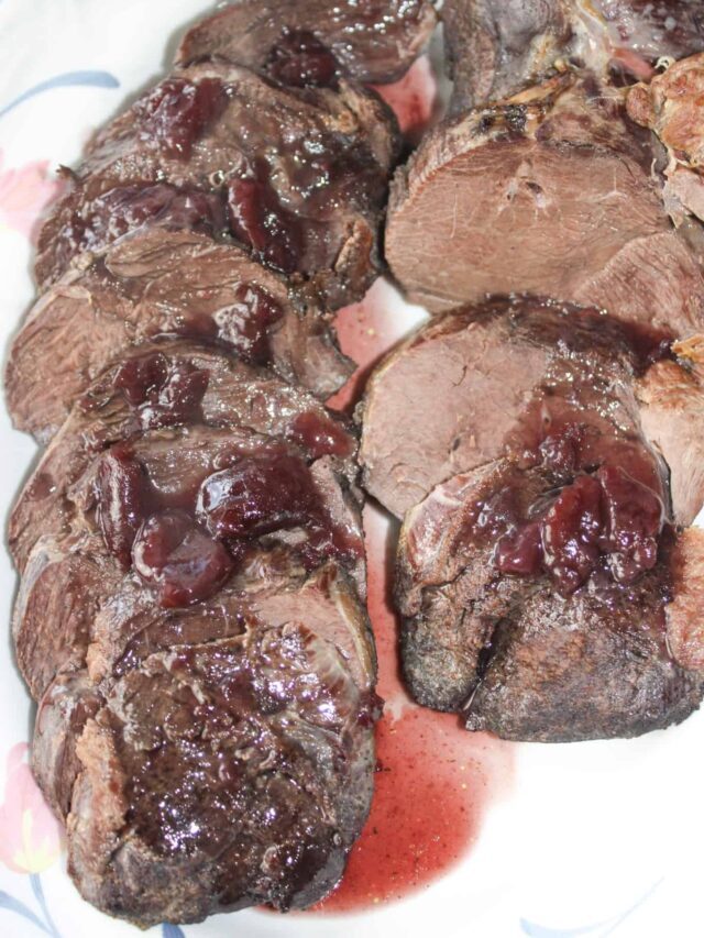 How to Make Instant Pot Wild Goose Breasts with Cherry Sauce