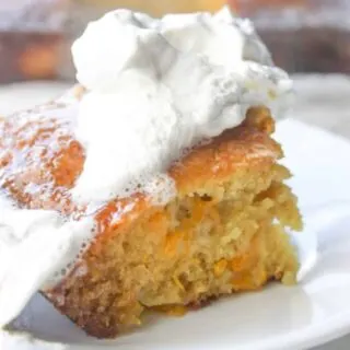 Gluten Free Mandarin Cake is a very quick and easy recipe to make. Loaded with mandarin oranges it is a nice burst of citrus any time of the year.