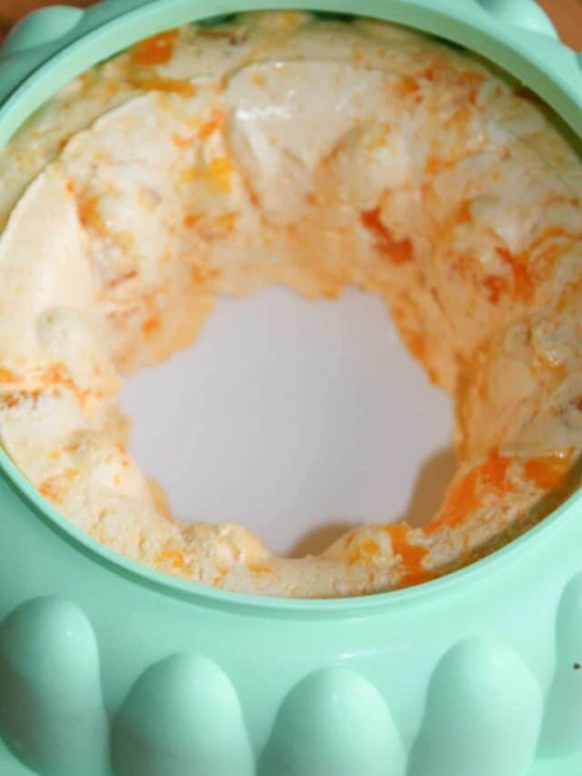 Orange Jello Mold