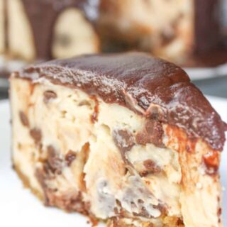 Instant Pot Peanut Butter Chocolate Cheesecake uses my favourite flavour combination. Thanks to the Instant Pot I can easily make a dairy free cheesecake with a gluten free crust!