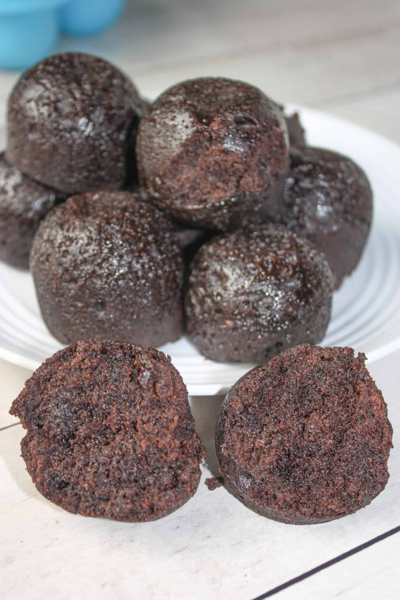 Instant Pot Brownie Bites are a delicious little treat.  These moist, chocolate, pressure cooker bites will be a little slice of heaven for those that have to avoid gluten!