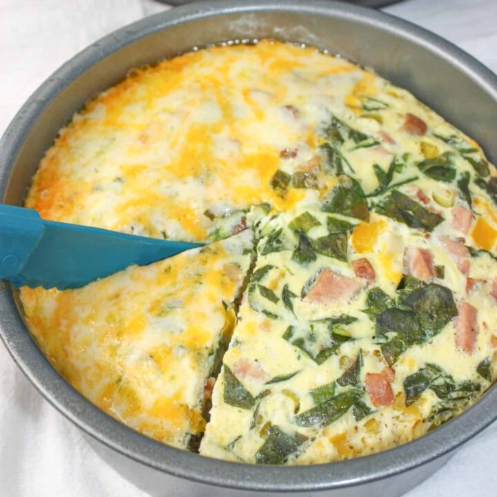 Crustless Quiche-image