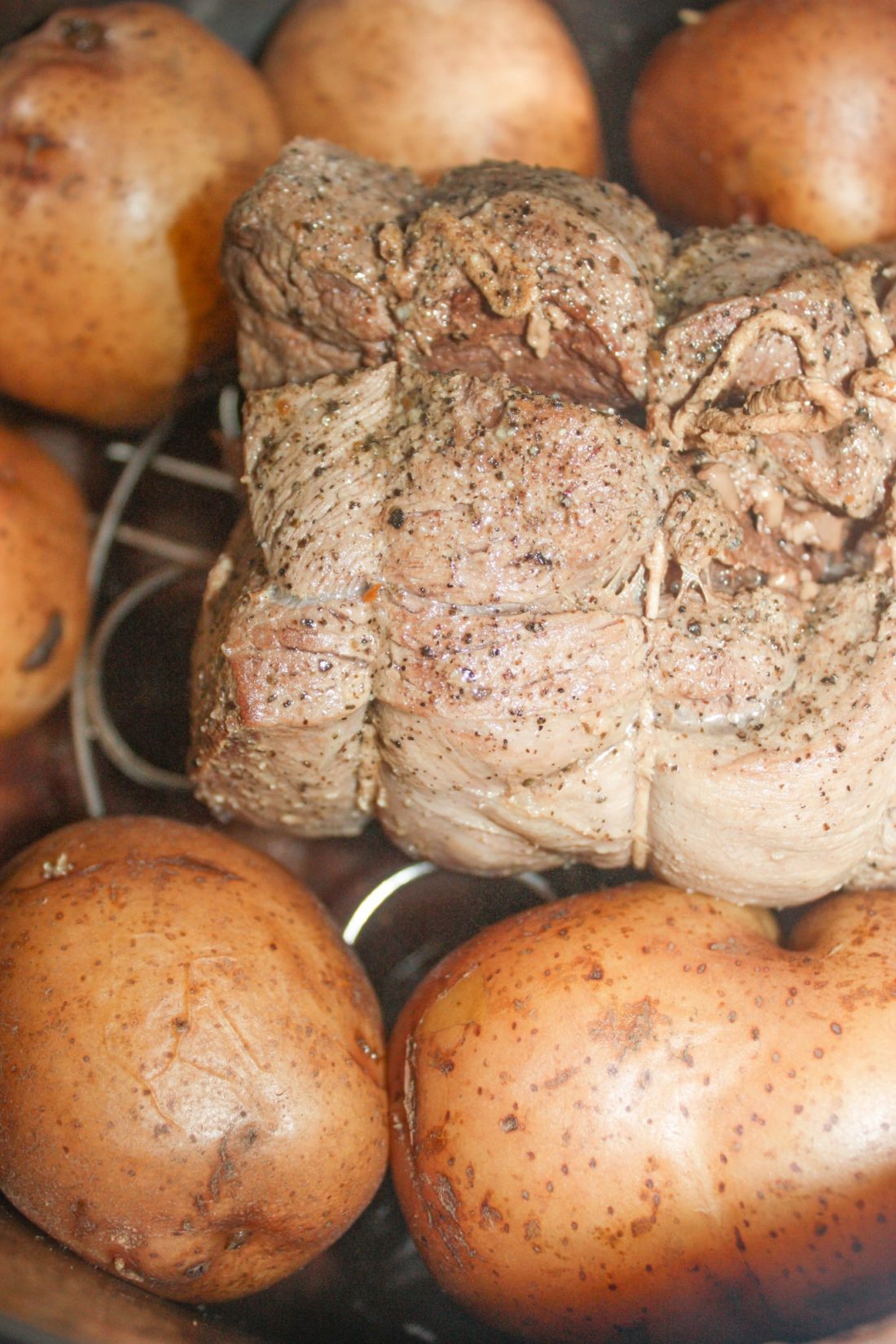 Instant Pot Venison Rump Roast, Potatoes and Cherry Gravy - Kiss Gluten ...