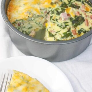 Instant Pot Crustless Quiche is a delicious breakfast or brunch option.  This pressure cooker recipe is loaded with ingredients and can easily be modified to suit your own tastes.