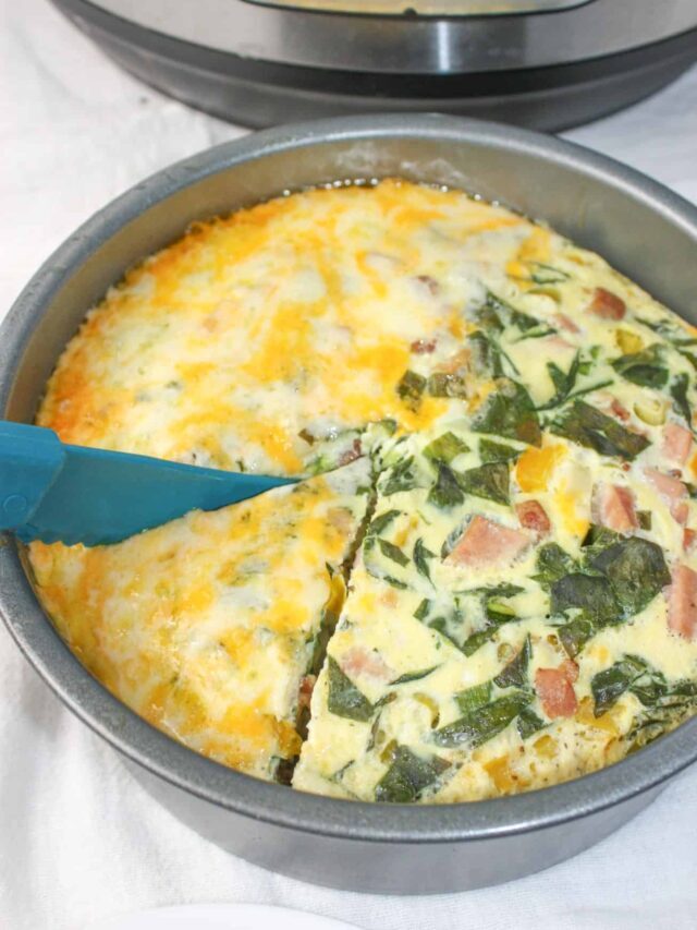 How to Make Instant Pot Crustless Quiche