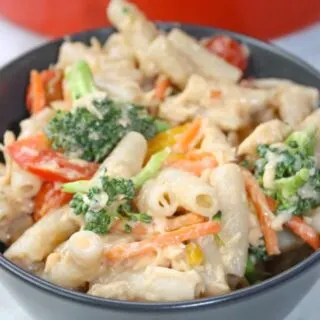 Sweet Chili Thai Tuna Casserole is an easy stove top recipe that provides lots of flavour and a bit of heat.