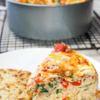 Instant Pot Breakfast Casserole is a delicious and easy pressure cooker recipe.  Serve it up for breakfast or add it to your next brunch menu.