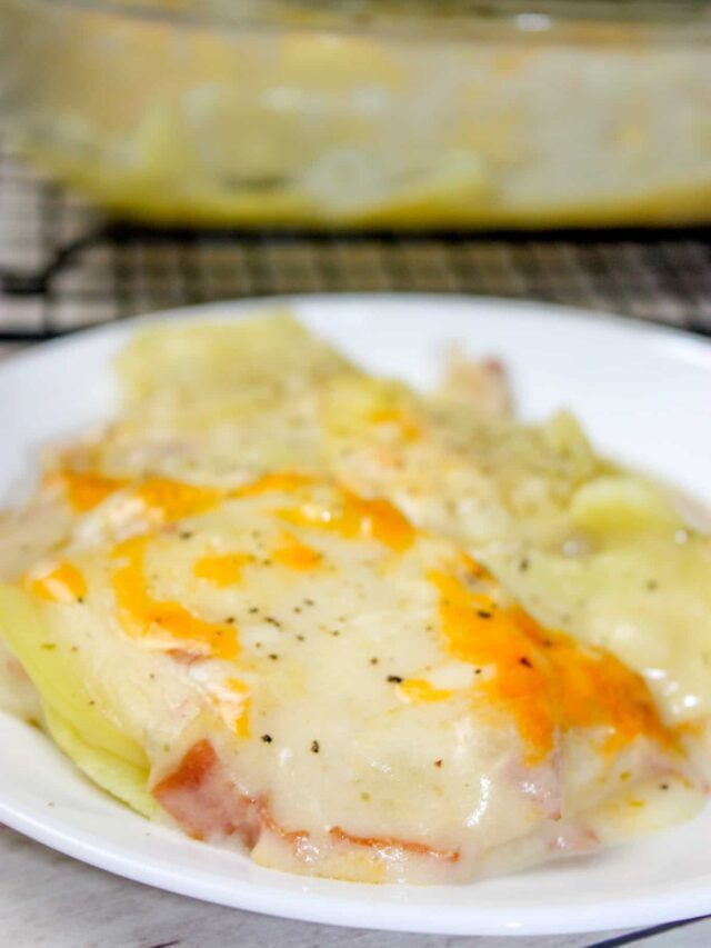 How to Make Instant Pot Cheesy Bacon Scalloped Potatoes