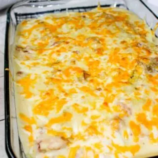 Cooking Scalloped Potatoes in the Instant Pot is a real time saver for this comfort food casserole. &nbsp;Instant Pot Cheesy Bacon Scalloped Potatoes can be cooked quickly and added as a side dish any day of the week.