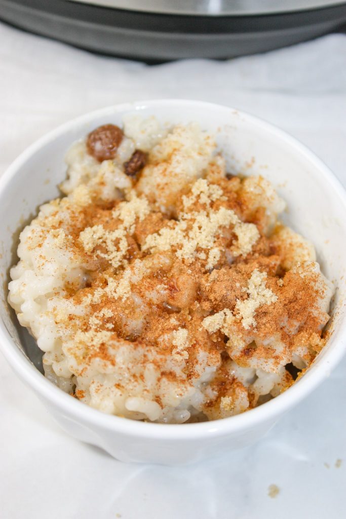 Instant Pot Arborio Rice Pudding Dairy Free Kiss Gluten Goodbye