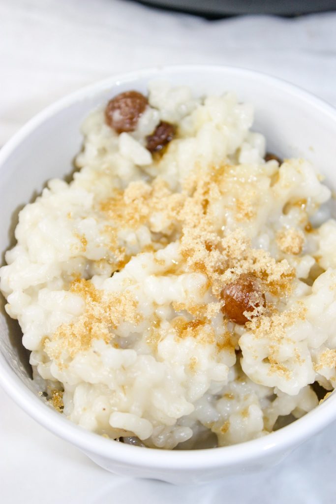 Instant Pot Arborio Rice Pudding Dairy Free Kiss Gluten Goodbye