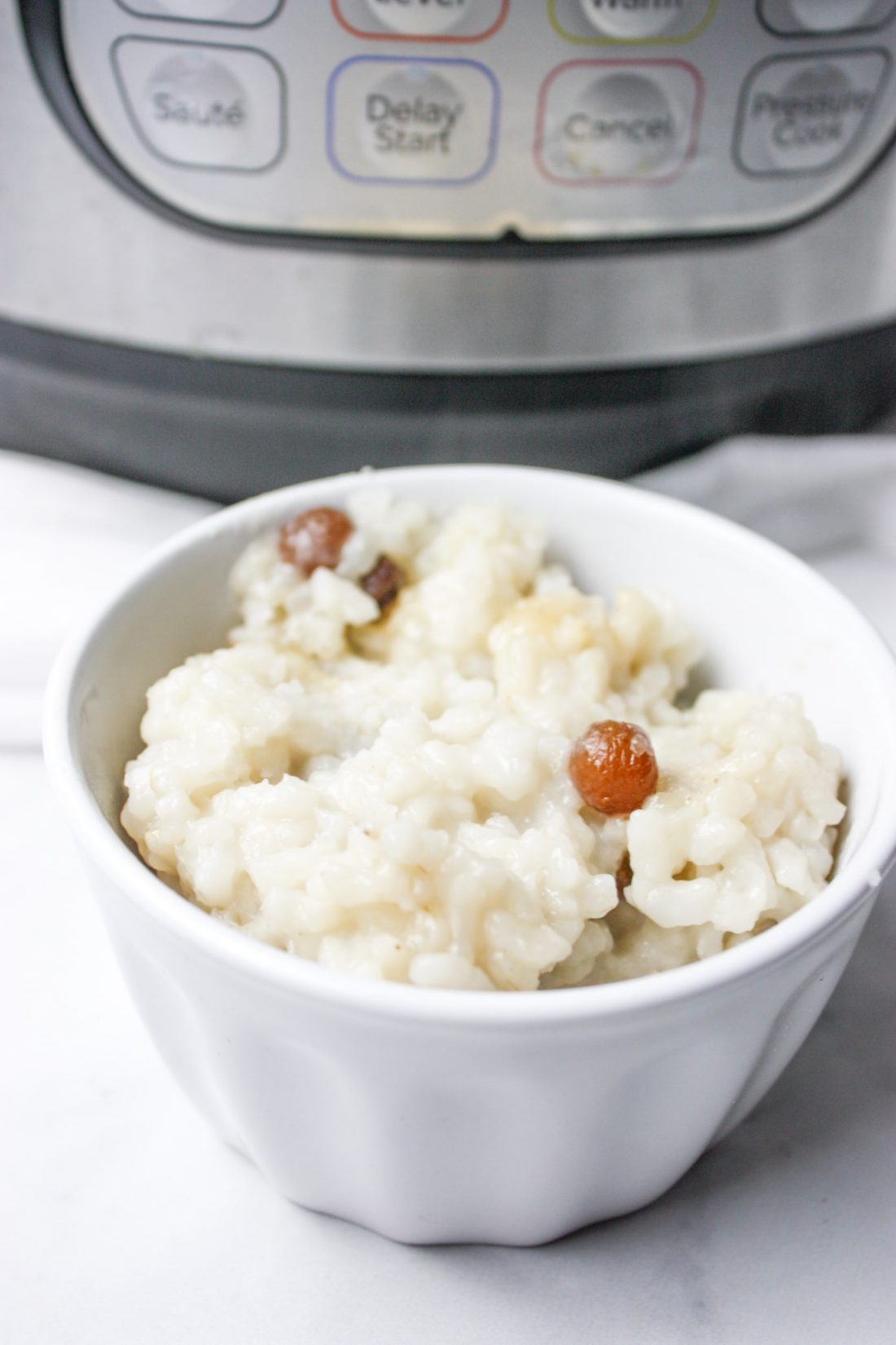 Instant Pot Arborio Rice Pudding Dairy Free Kiss Gluten Goodbye