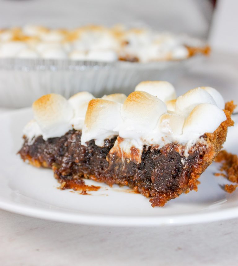 S'mores Pie is a delicious dessert that will delight the taste buds of young and old alike.  