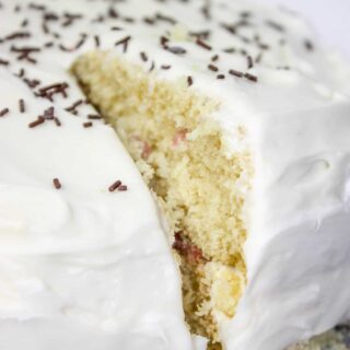 Gluten Free Vanilla Cake is an easy and very tasty dessert recipe that can be decorated, after baking, to suit any occasion.