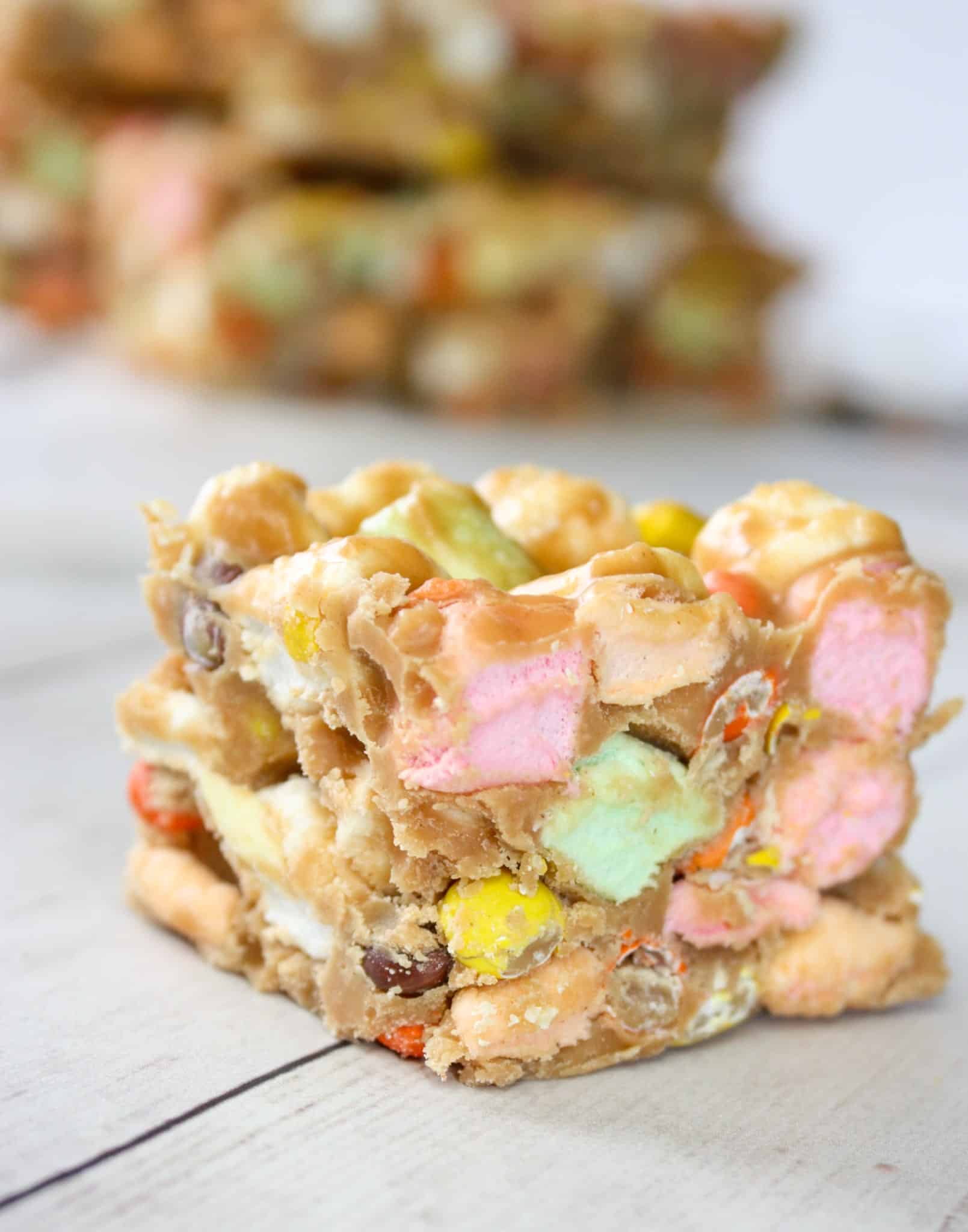 Peanut Butter Marshmallow Squares are a tasty, no bake dessert recipe that is a popular choice for all ages and occasions.
