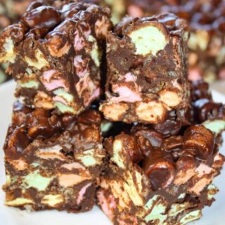 Chocolate Peanut Butter Marshmallow Squares are an easy and delicious dessert recipe that will be enjoyed by young and old alike.