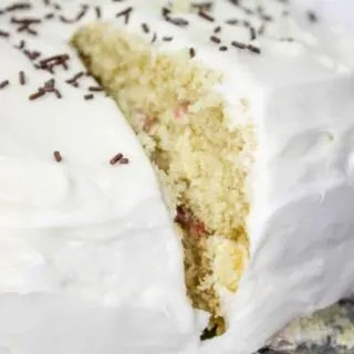 Gluten Free Vanilla Cake is an easy and very tasty dessert recipe that can be decorated, after baking, to suit any occasion.