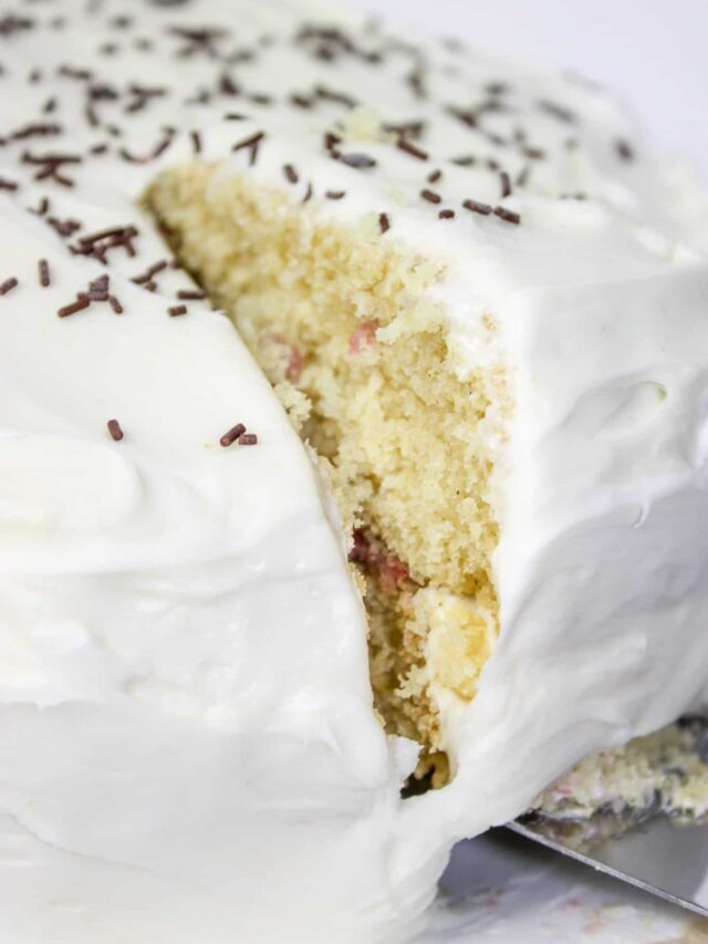 How to Make Gluten Free Vanilla Cake