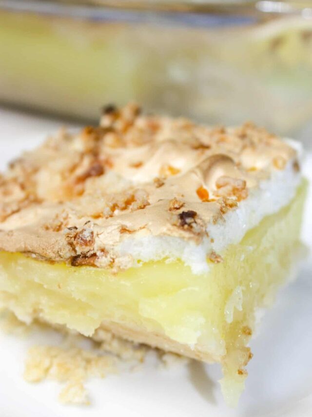 How to Make Lemon Pie Squares