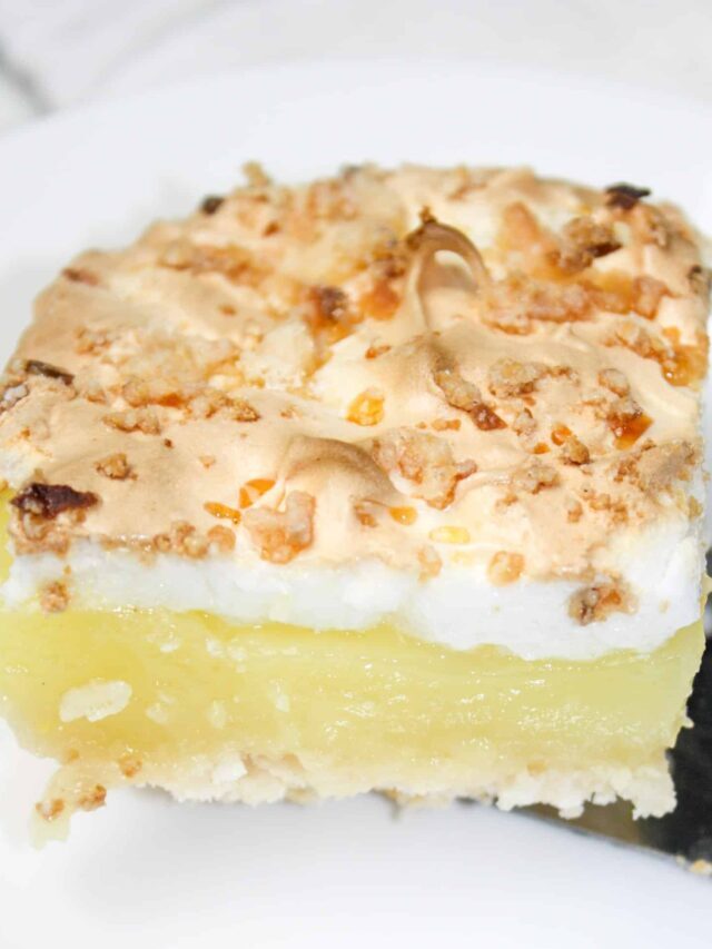 Lemon Pie Squares Recipe