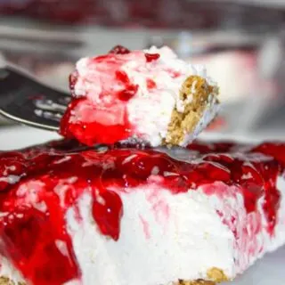 No Bake Cheesecake is a light and delicious dessert that can be topped off to suit your own tastes.  You won't believe it contains very little dairy and is gluten free!