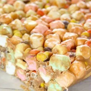 Peanut Butter Marshmallow Squares are a tasty, no bake dessert recipe that is a popular choice for all ages and occasions.