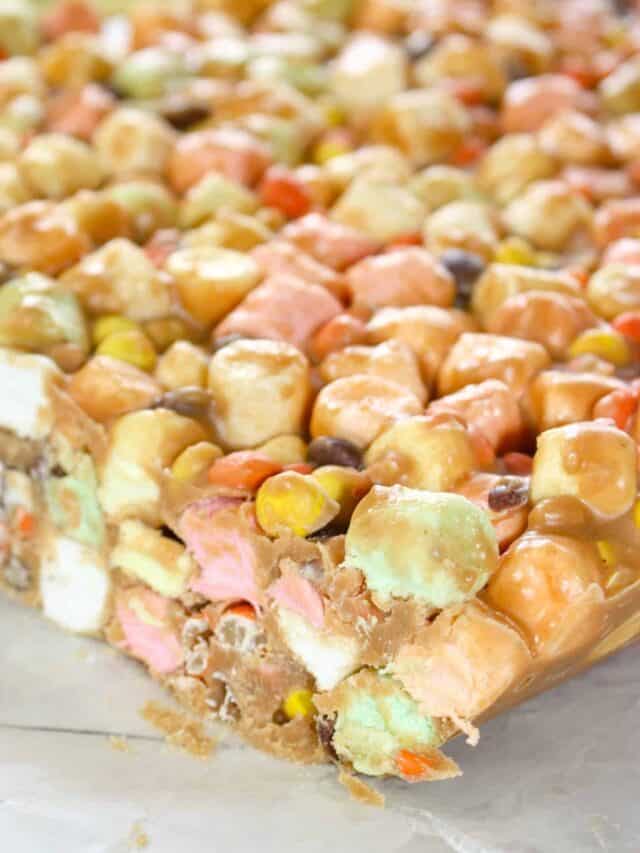 How to Make Peanut Butter Marshmallow Squares
