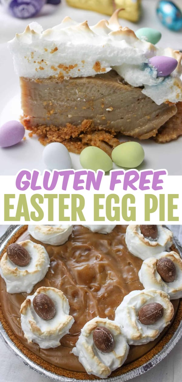 Easter Egg Pie can be a fun and colourful addition to your holiday dessert options.  This gluten free dessert recipe incorporates my favourite Easter treat in the filling...Cadbury Creme eggs!