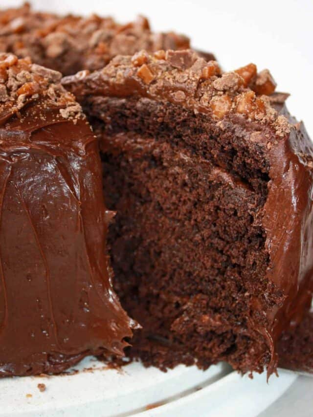 How to Make Gluten Free Chocolate Layer Cake - Kiss Gluten Goodbye