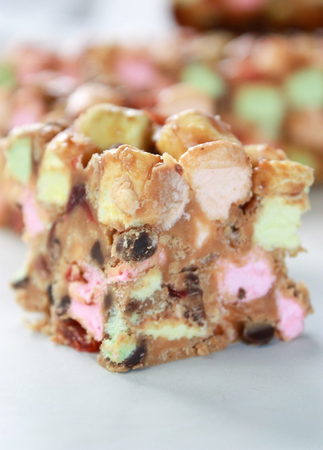 Loaded Peanut Butter Marshmallow Squares Kiss Gluten Goodbye