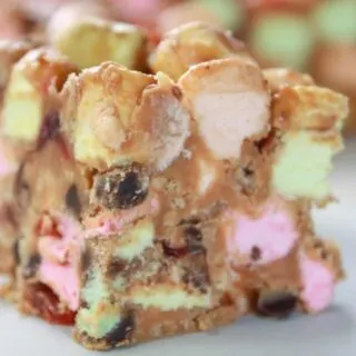 Loaded Peanut Butter Marshmallow Squares are a delicious variation of the Butterscotch Confetti that I grew up with.