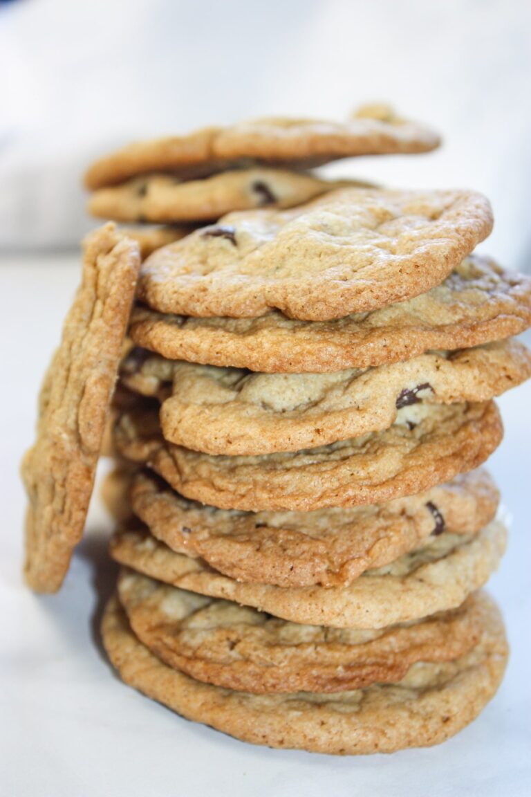 S'mores cookies are thinner, chewy cookies loaded with graham crumbs, mini marshmallows and chocolate chips.