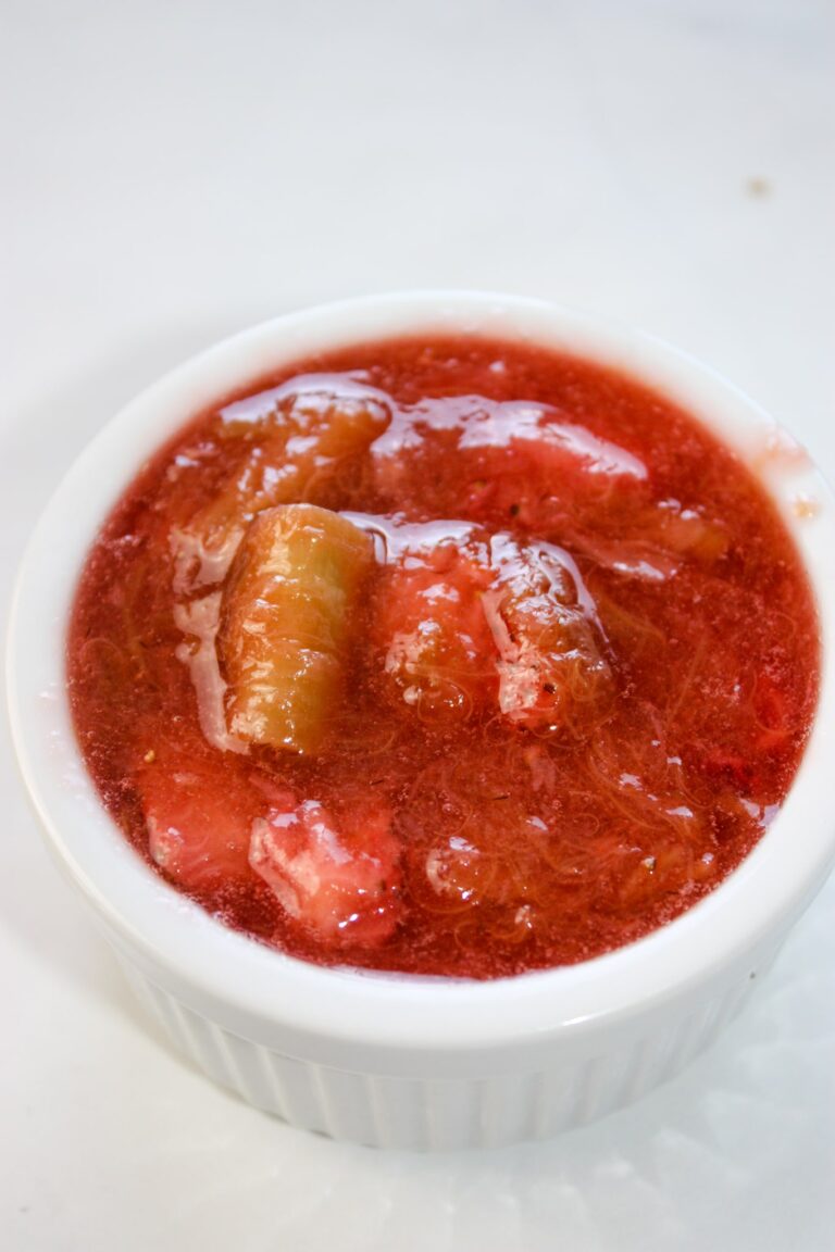 Strawberry Rhubarb Sauce