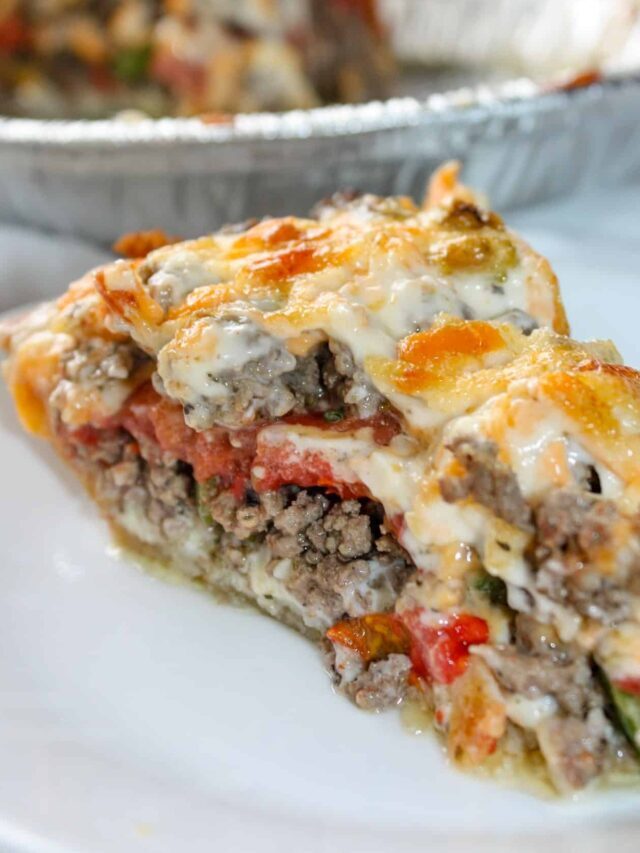 How to Make Beef and Tomato Pie