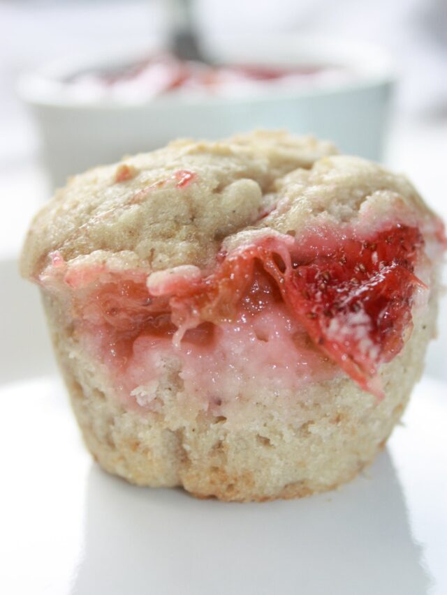 How to Make Strawberry Rhubarb Muffins – Gluten Free